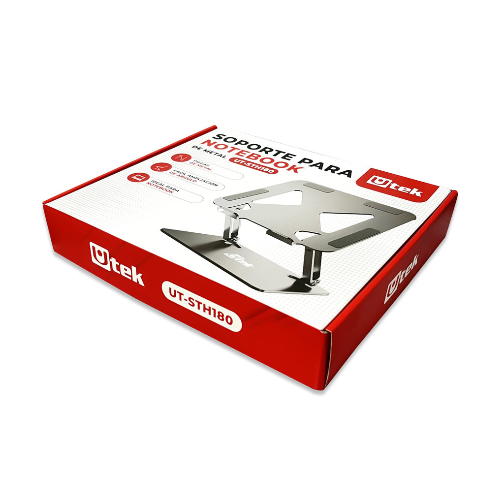 Soporte Aluminio UT-STH180 Regulable p/ MacBook Notebook