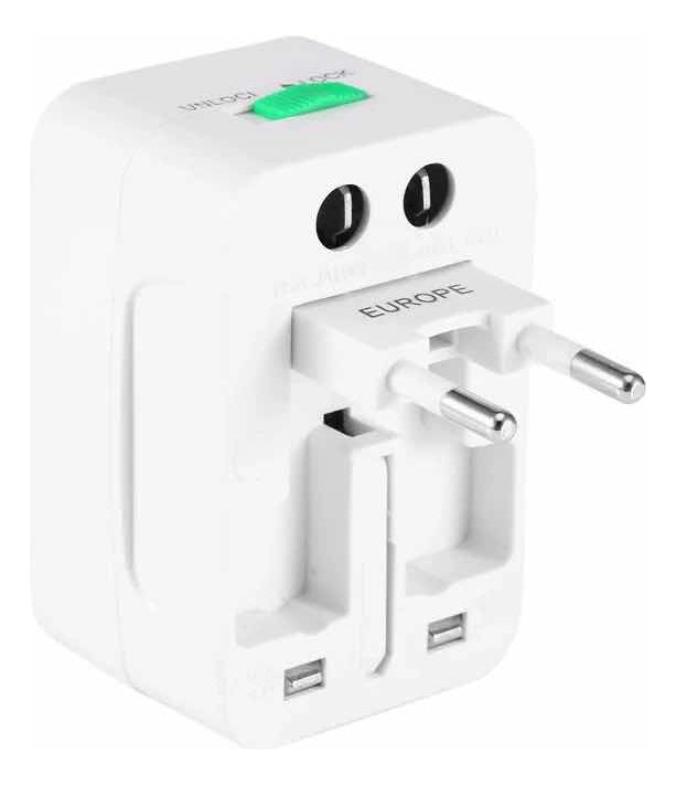 Adaptador Enchufe de Viaje 931L