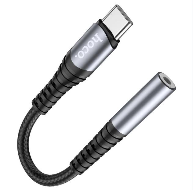 Adaptador Audifonos USB-C a Jack 3.5 Celulares Tablets Hoco LS33