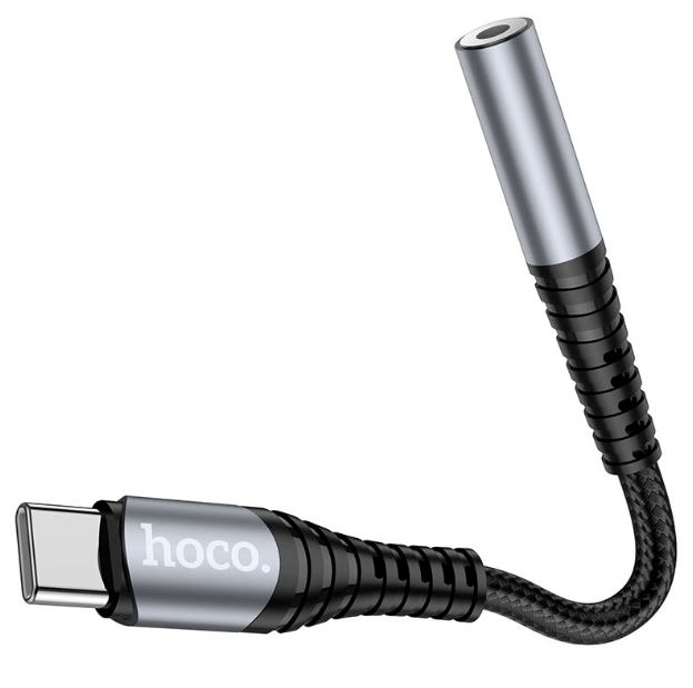 Adaptador Audifonos USB-C a Jack 3.5 Celulares Tablets Hoco LS33