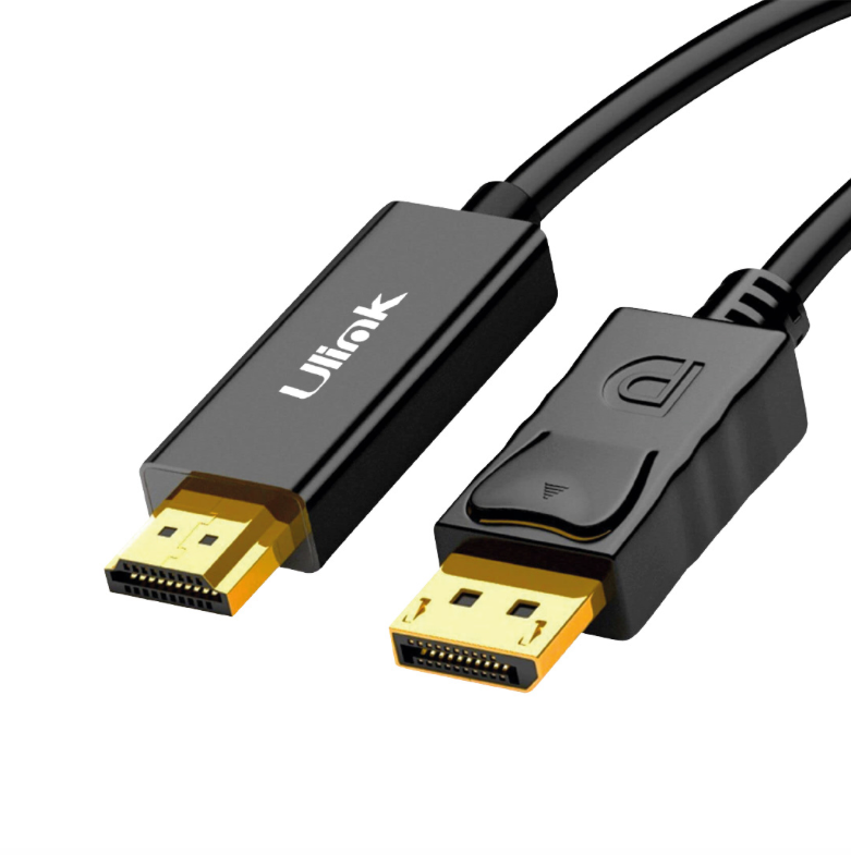 Adaptador DisplayPort Macho a HDMI 4K 1,8MT Ulink UL-DPHD18
