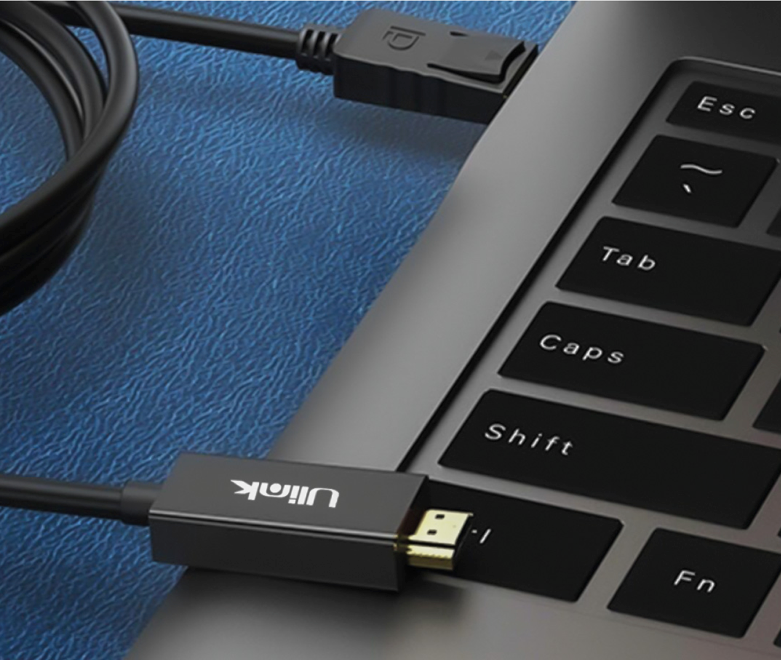 Adaptador DisplayPort Macho a HDMI 4K 1,8MT Ulink UL-DPHD18