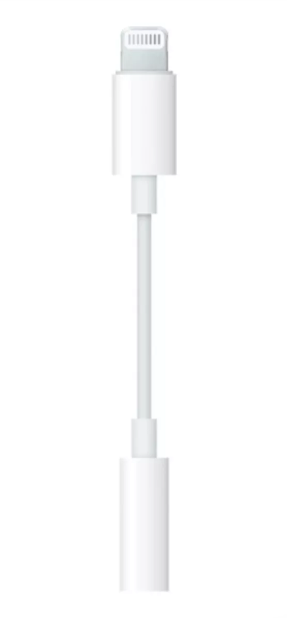 Adaptador iPhone Audífonos Original Apple Lightning A Jack