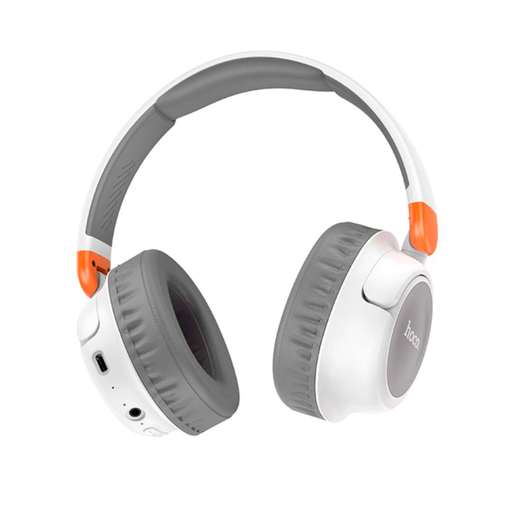 Audífono Bluetooth Hoco W43 Blanco Inalámbrico y Cómodo