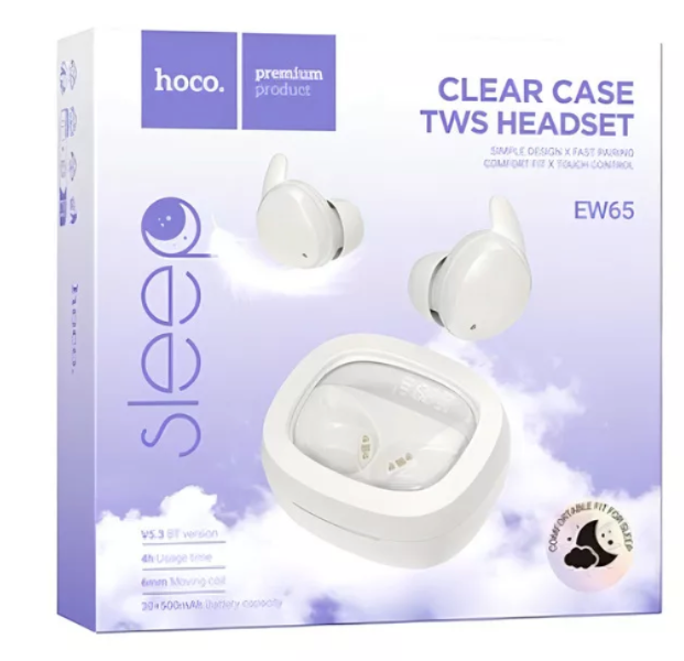 Audífonos Bluetooth HOCO EW65 TWS Smart In Ear Blancos