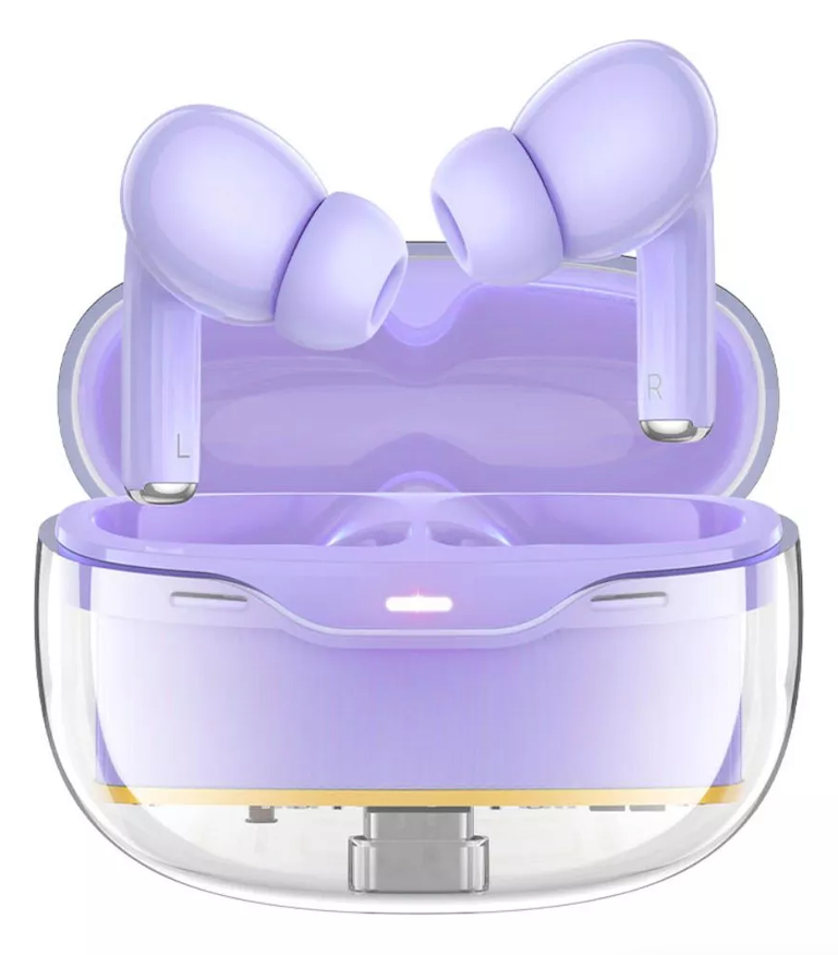 Audifonos Bluetooth TWS In Eear Estuche Recargable HOCO EW54 Lila