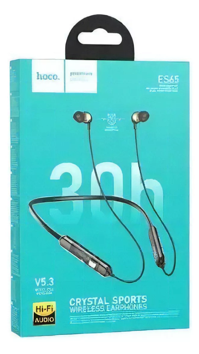 Audifonos Deportivos Crystal Sport Hoco ES65 negros