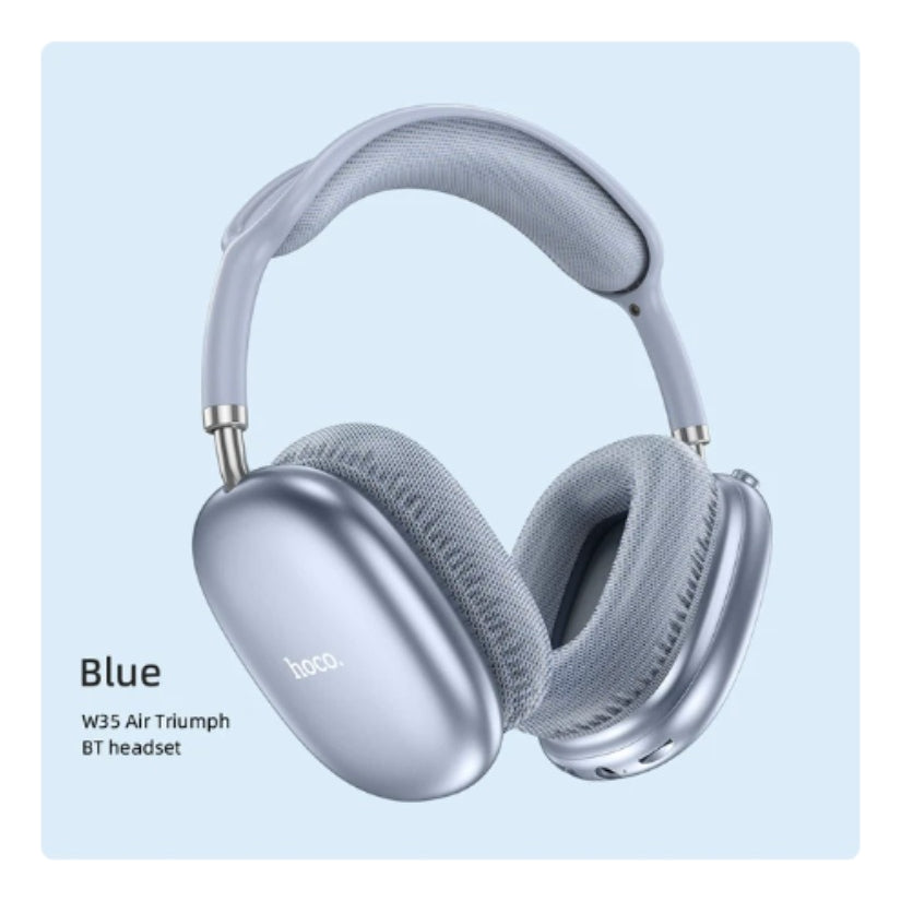 Auriculares Inalambricos Diadema Bluetooth HOCO W35 Azul