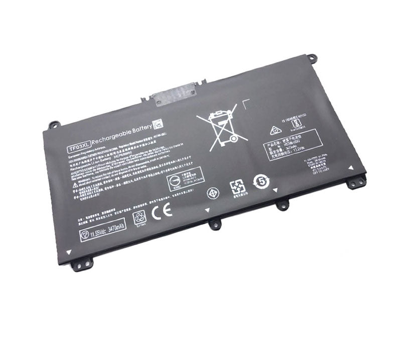 New Replacement Battery For HP Pavilion 15-CD/CC/CK - TF03XL 41.9Wh 11.55V Li-Ion