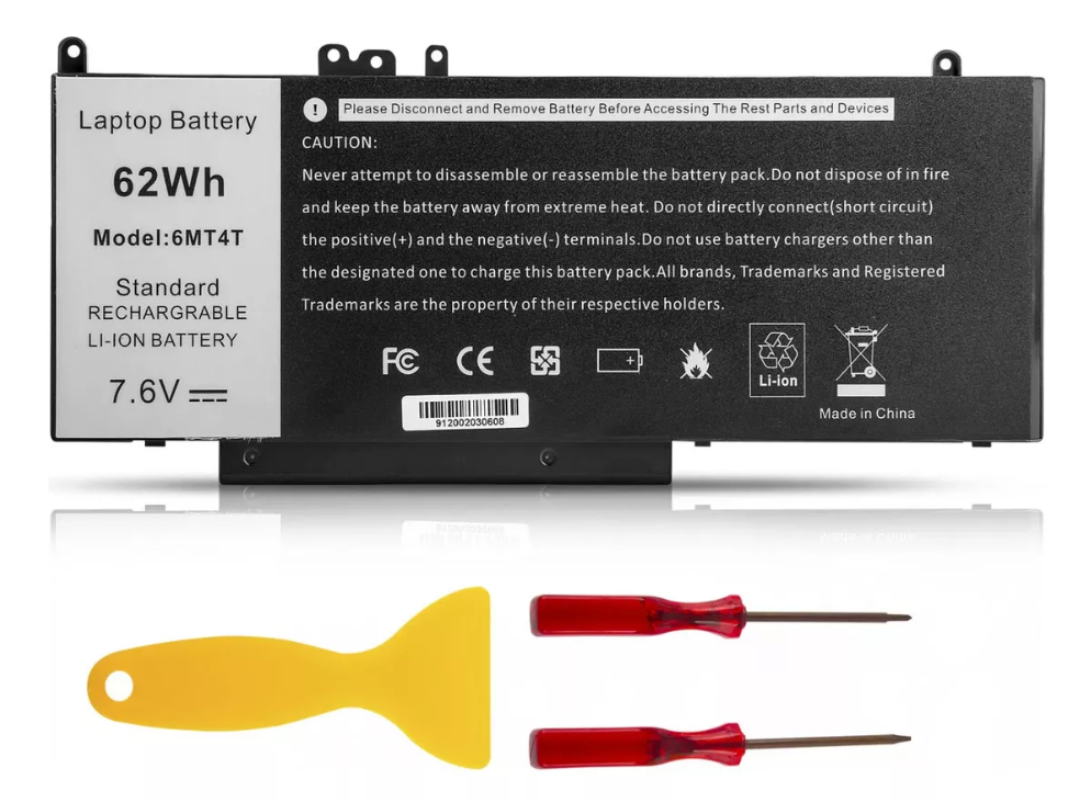 Batería Para Dell 5470 5570 6MT4T 7750 mAh