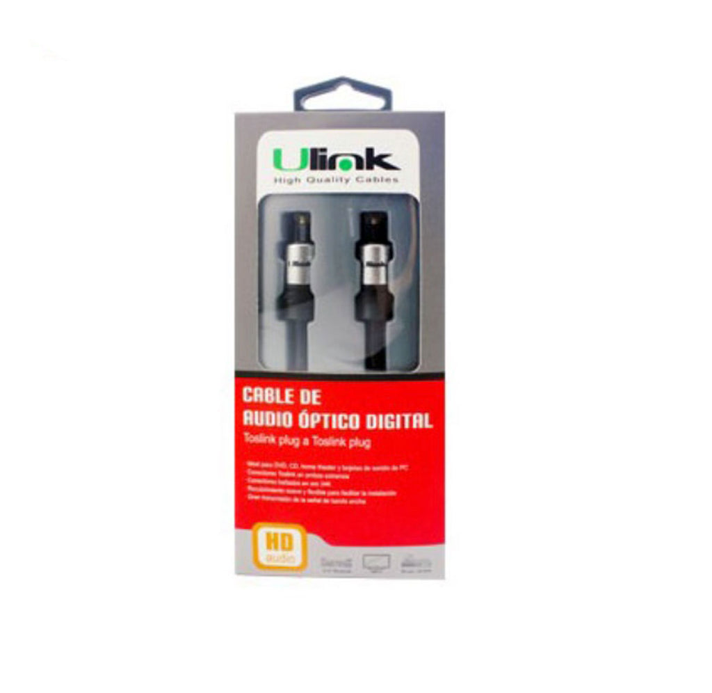 Cable Audio Optico Digital Coaxial SPDIF Toslink 18MT Ulink