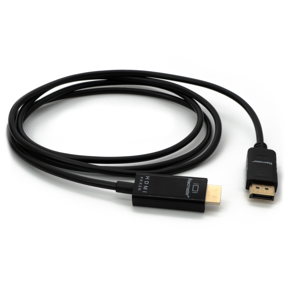 Cable Display Port a HDMI 4K Ultra HD 1.8MT Tecmaster