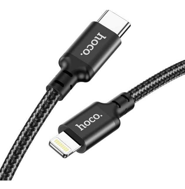 Cable USB-C A Lighning 2MT 60W Carga Rapida Enmallado HOCO X14