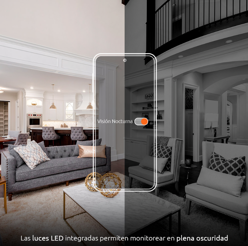 Camara IP Inteligente 2K Wifi Home Nexxt NHC-P710