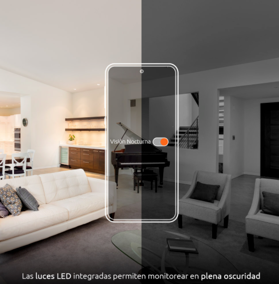 Camara Seguridad 360 Grados Wifi Nexo NHC-P720 1080P