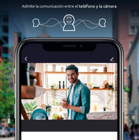 Camara Seguridad 360 Grados Wifi Nexo NHC-P720 1080P