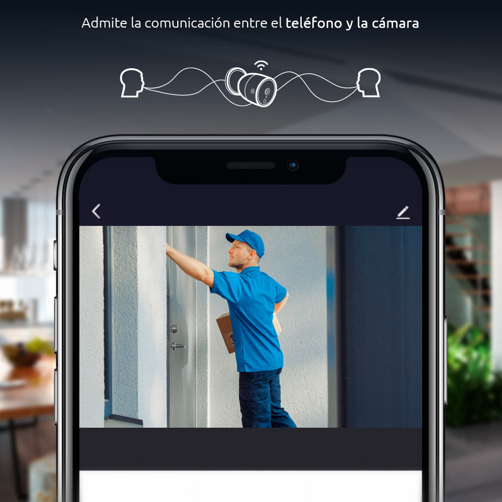 Camara Wifi Interior Exterior Inalámbrica Nexxt 1080P NHC-0630