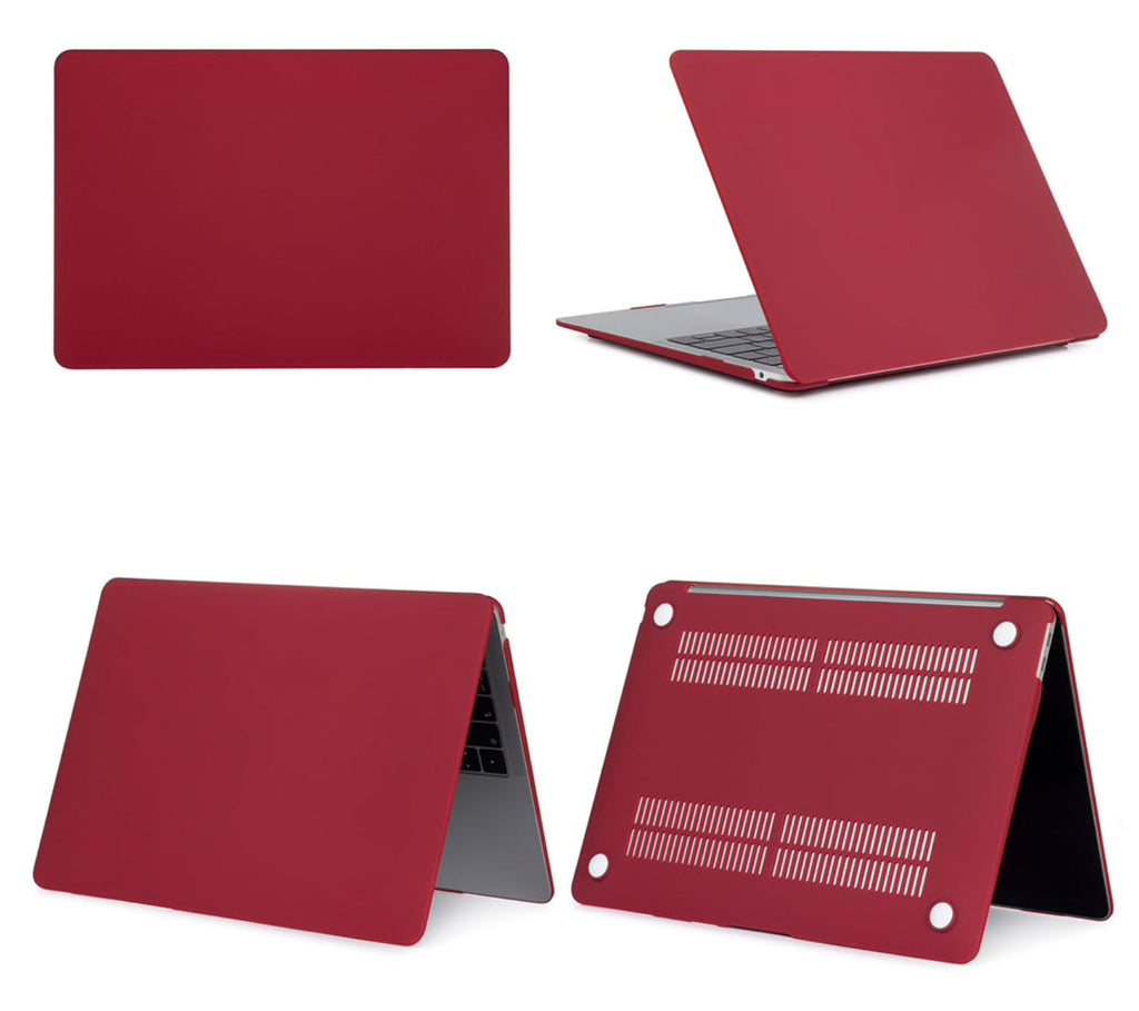 Carcasa Para Macbook Air 13 A1466 2012 a 2017 Burdeo