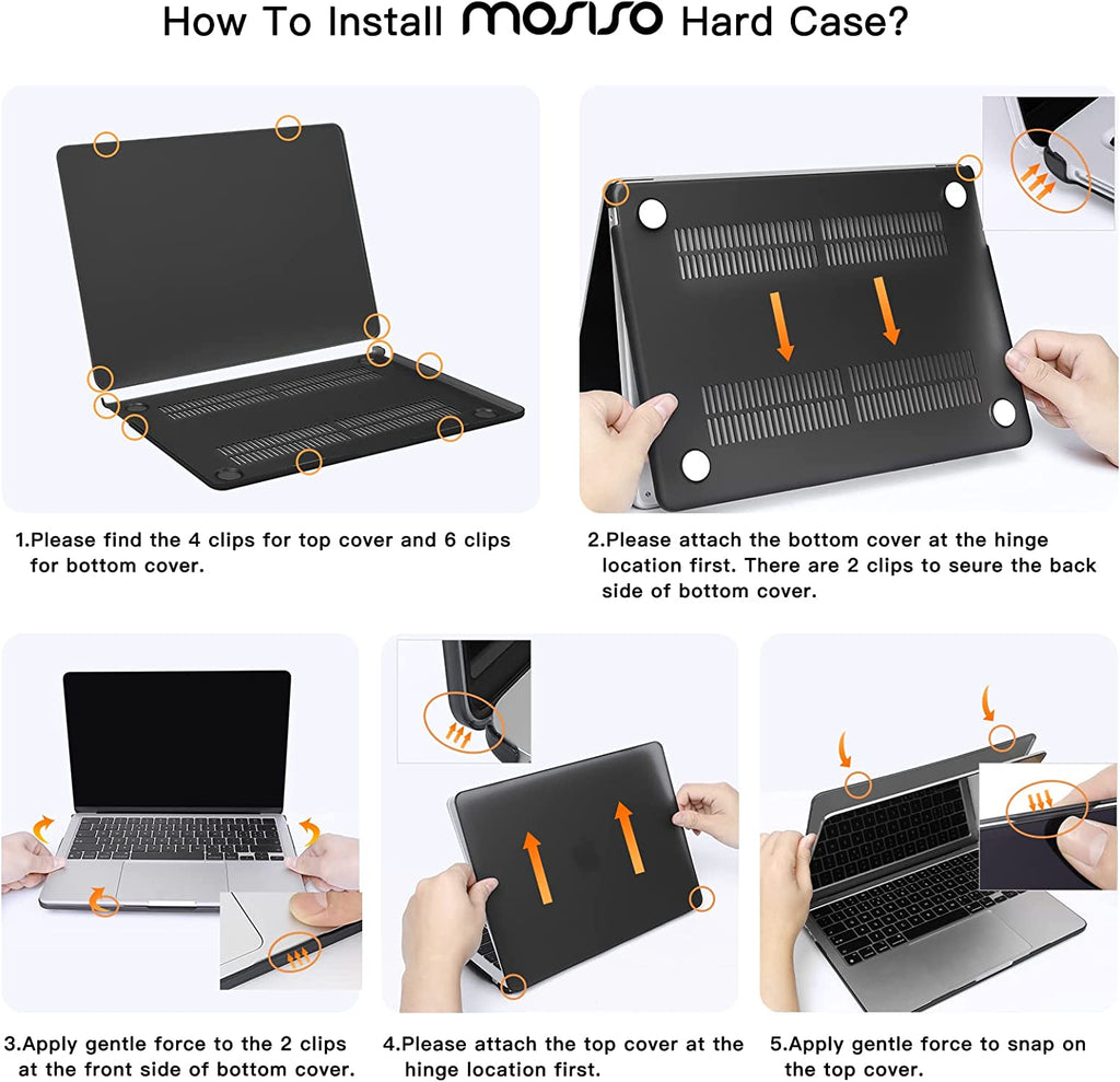 Carcasa Para Macbook Air M2 15.3 2023 A2941 Negra Goforit