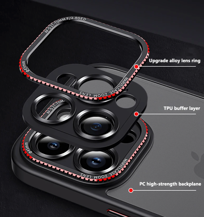 Carcasa Resistente Premium Para iPhone 15 Pro Marvelcase Goforit