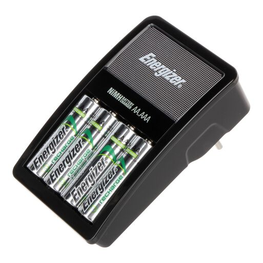 Cargador Pilas+ 2 Pilas AA NiMh 1300mAh Energizer