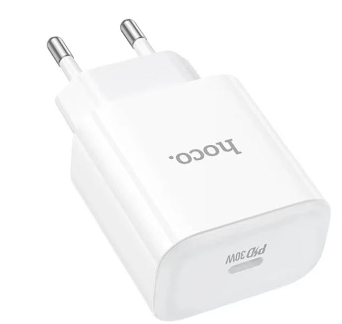 Cargador iPhone PD 20W 3.0 Tipo C Turbo Hoco C76A Plus SEC