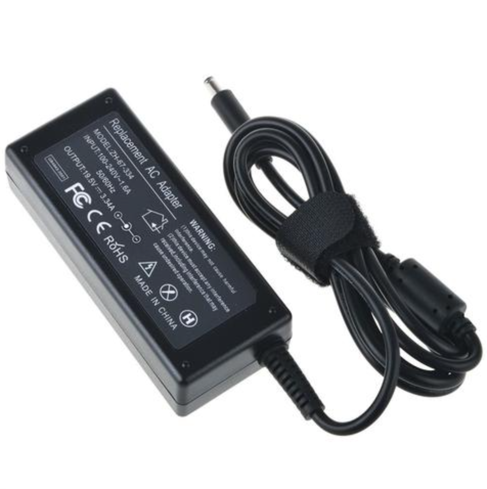 Cargador Compatible con Dell 19.5V 3.34A 4.5mm Punta Fina