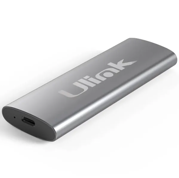 Cofre SSD M.2 NVMe PCIe Ulink 10Gbps USB/USB-C Aluminio