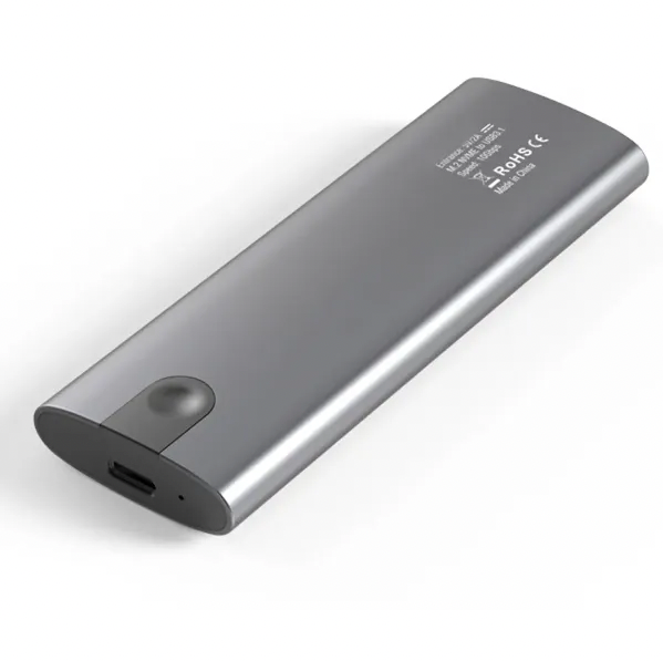 Cofre SSD M.2 NVMe PCIe Ulink 10Gbps USB/USB-C Aluminio