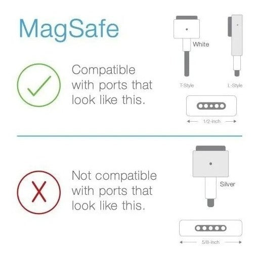 Cargador Para Macbook Pro 13 18.5V/85w Magsafe Goforit