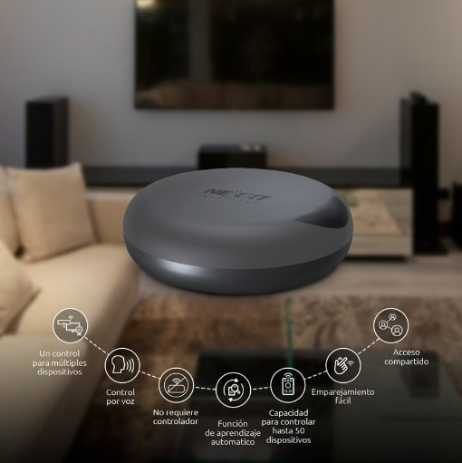 Control Remoto IR Inteligente Universal Alexa Google Nexxt
