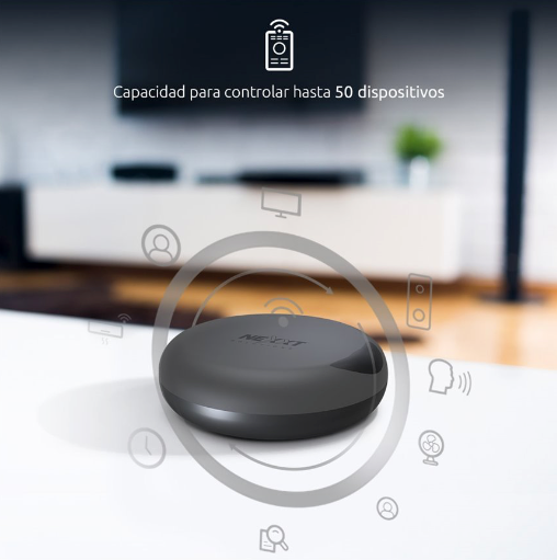 Control Remoto IR Inteligente Universal Alexa Google Nexxt