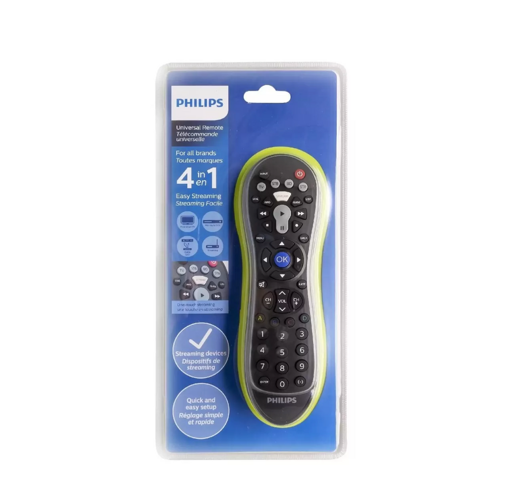 Control Remoto Universal Philips 4 en 1 SRP3014