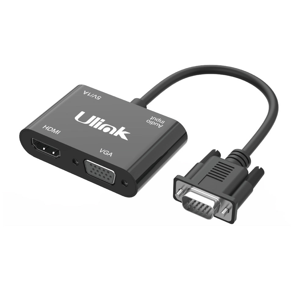 Conversor VGA a HDMI/VGA Con Audio UL-CV2500HV