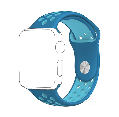 Correa azul deals apple watch