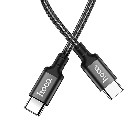 Cable USB-C a USB-C 60W Carga Rapida Enmallado HOCO X14