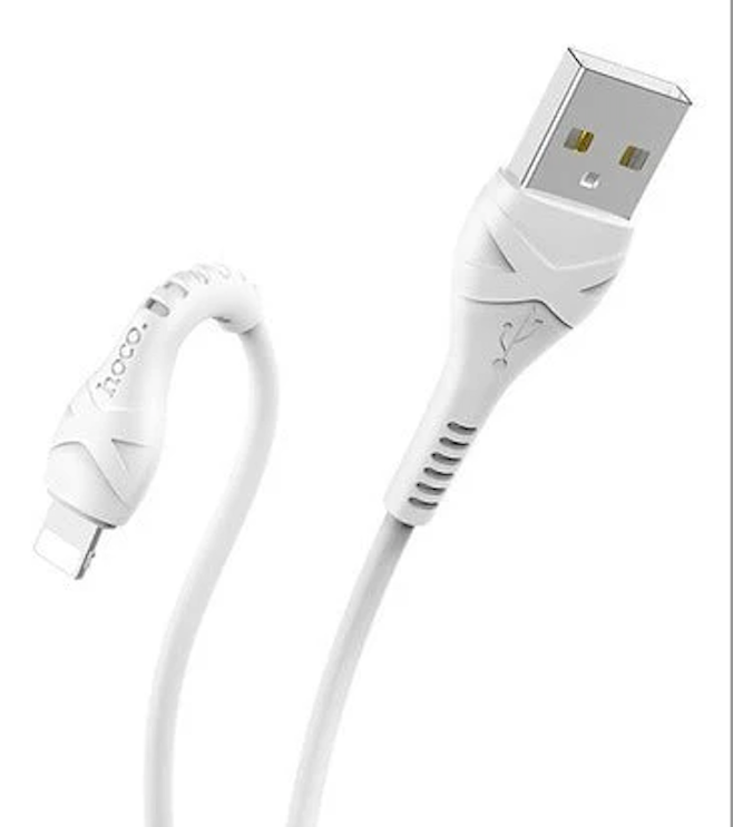 Cable Carga USB Lightning HOCO X20 2 Metros Blanco