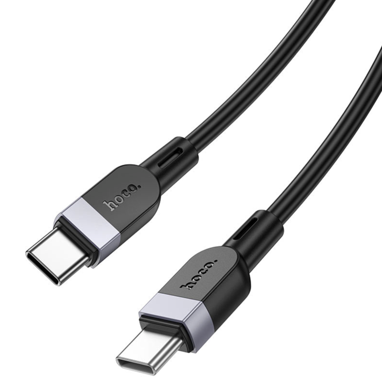 Cable USB-C a USB-C Hoco X109 60W 3M Negro