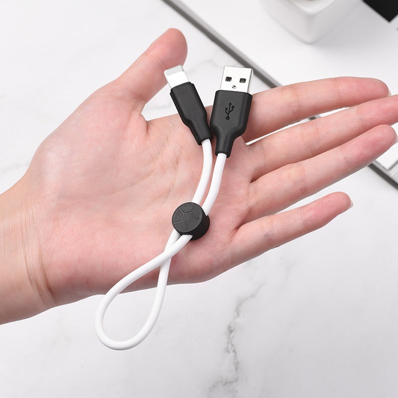 Cable iPhone 25cm iPhobe Reforzado Hoco X21