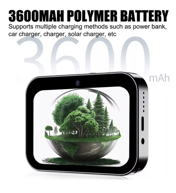 Camara de video Digital Tactil reproductor musica 4K HD D6