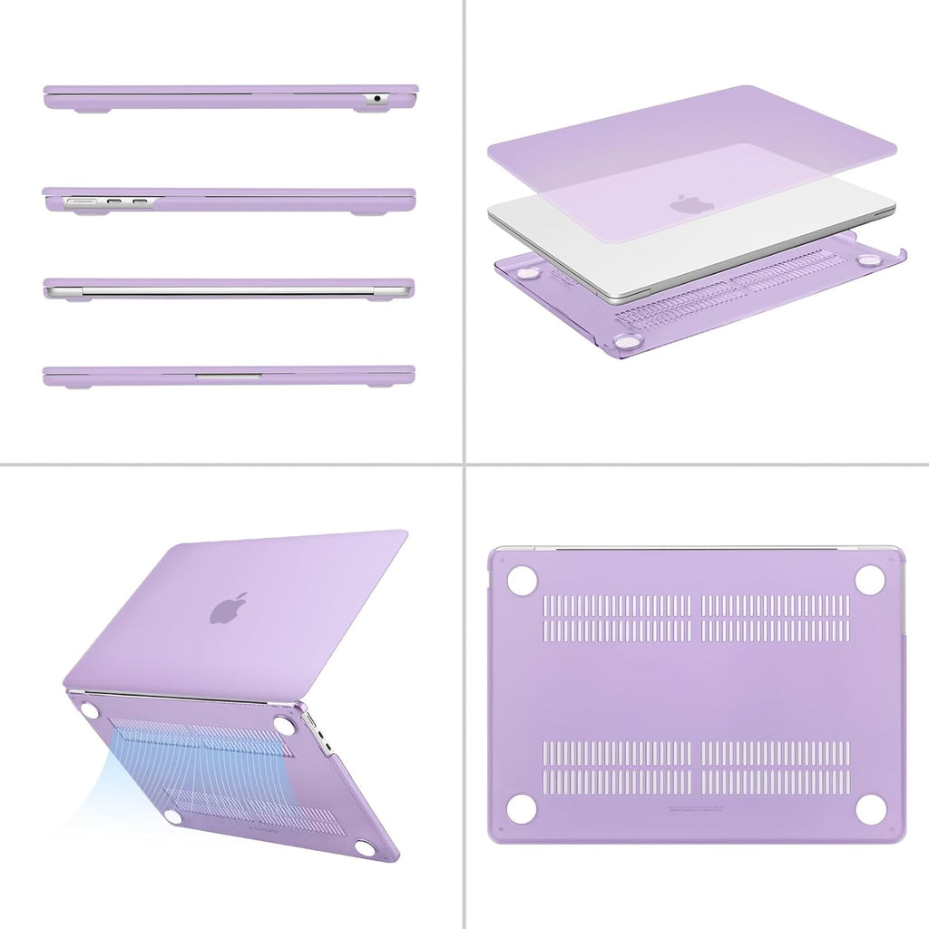 Carcasa Para MacBook Air M2 13.6 M4 A2681 A3113 A3240 Lila