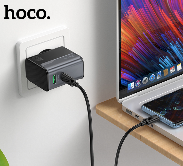 Cargador Hoco CS74A 45W USB-C Carga Rápida