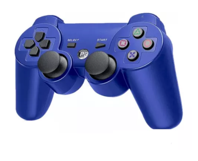 Control Inalambrico Compaible con Ps3 Azul Alternativo