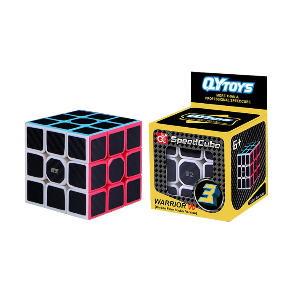Cubo Rubik Warrior W Carbono Qiyi 3x3 Fibra Carbono