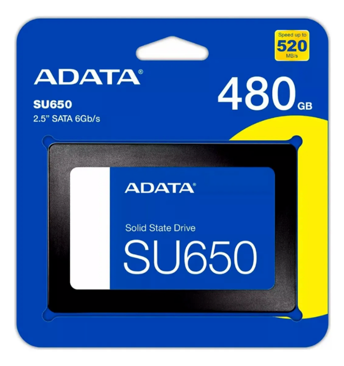 Disco SSD Estado Solido 480GB 520mbps Adata SU650