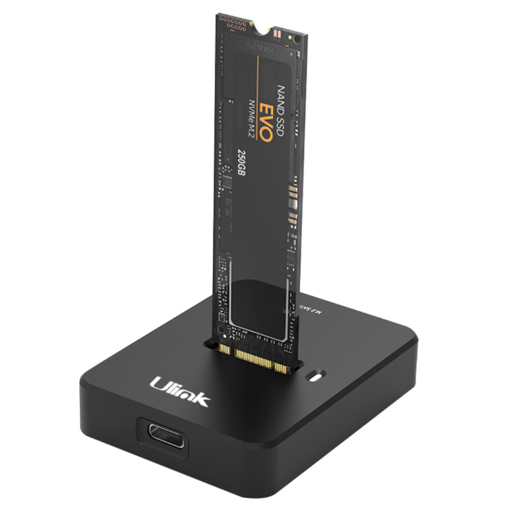 Docking Dual SSD M.2 NVMe PCIe USB 3.1 UL-DCKM2 Alta Vel.