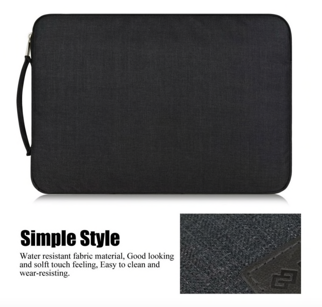 Funda Para MacBook Air Pro 13 2007-2017 Premium negro