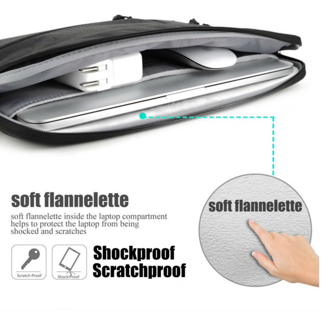 Funda Para MacBook Air Pro 13 2007-2017 Premium negro