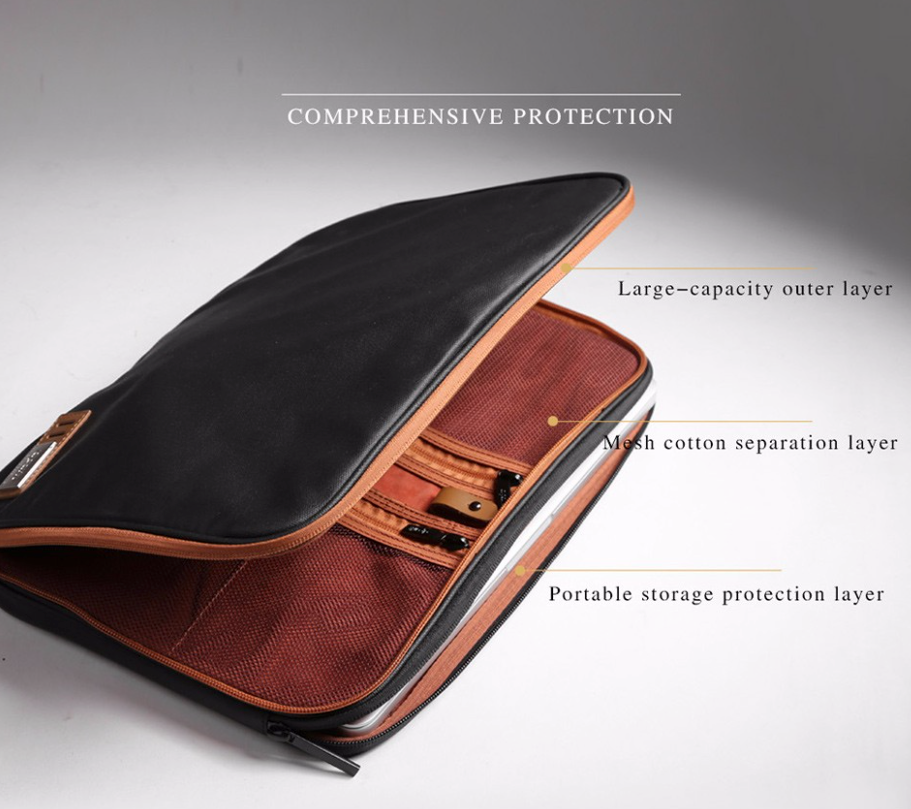 Funda Organizadora Para Macbook Pro Air Retina 13/14 Negra