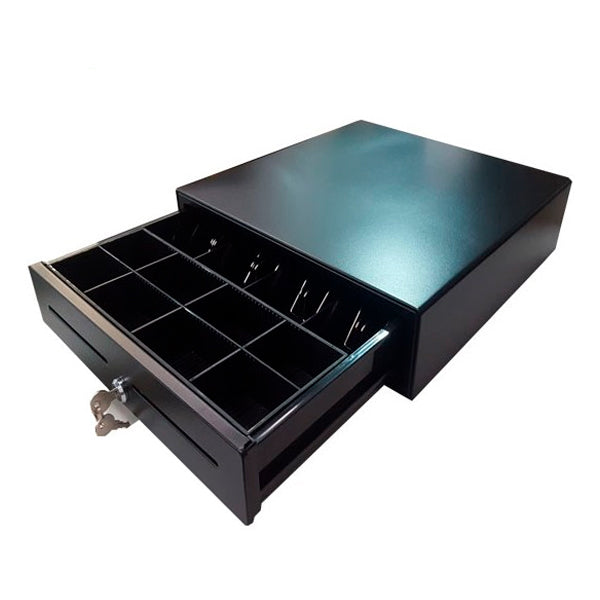 Gaveta Caja Registradora Metálica Negocio Llave y Eléctrica